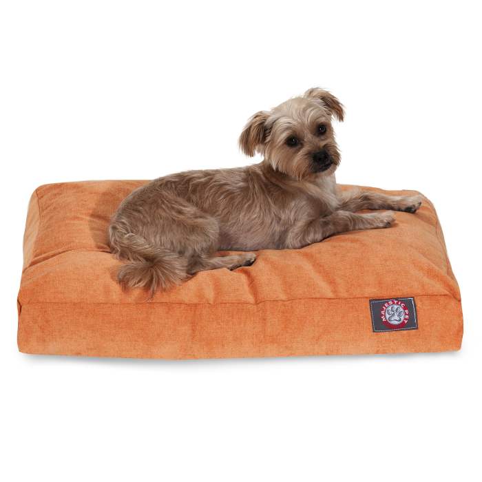 Dog bed with removable cover