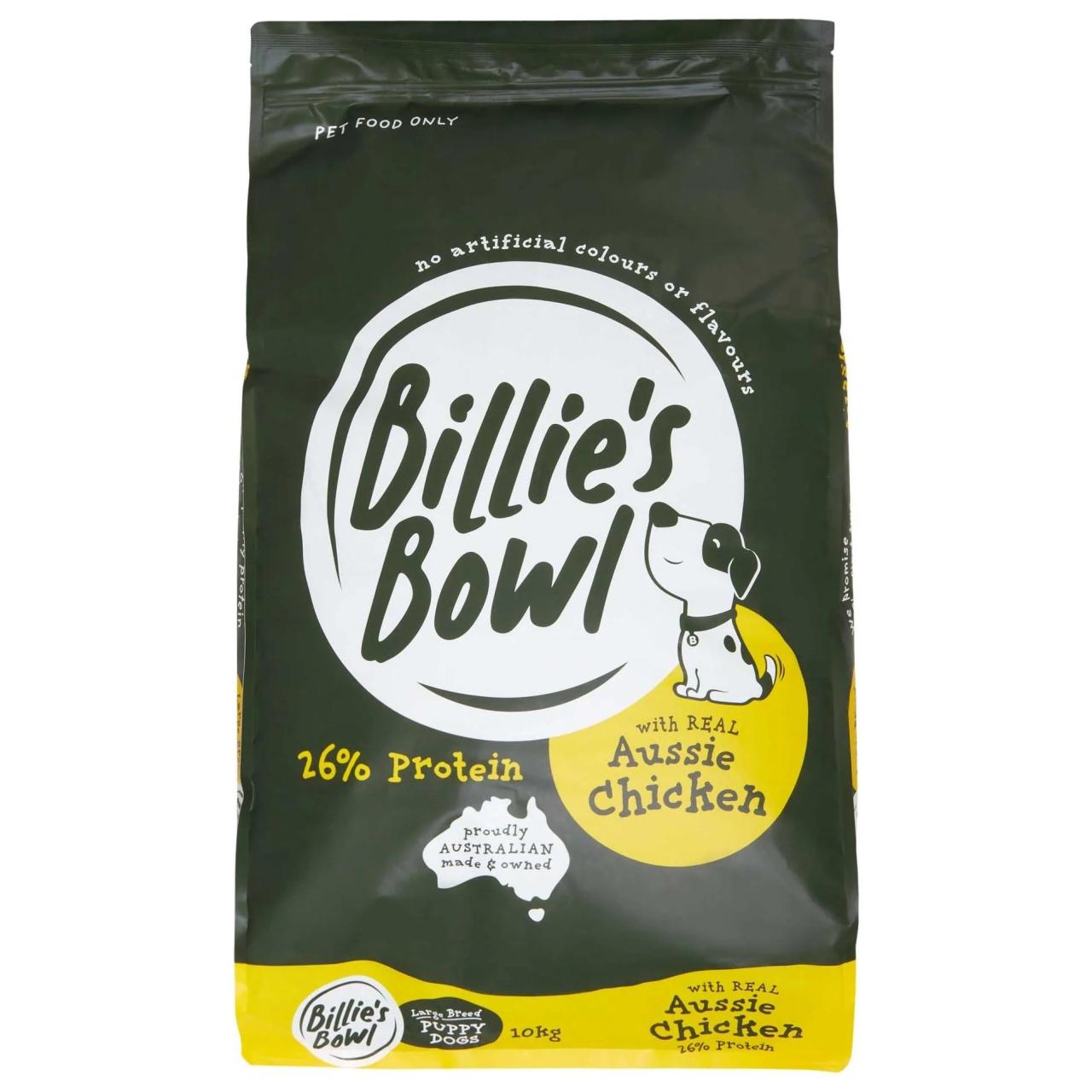 Billie's bowl dog food review