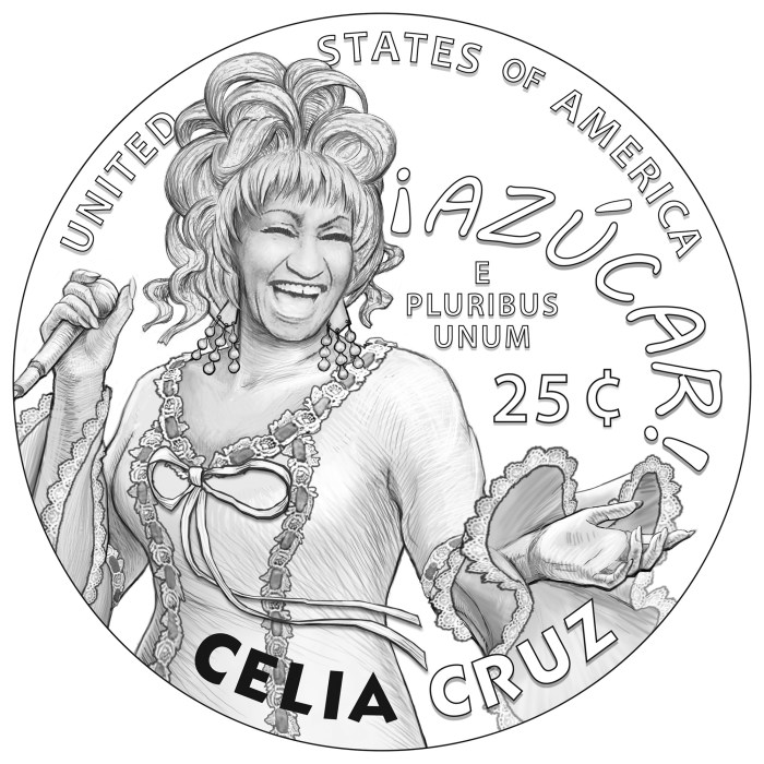 Celia Cruz quarter release date