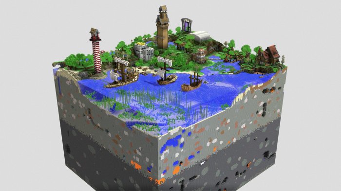 How to Render High-Quality 3D Minecraft Models